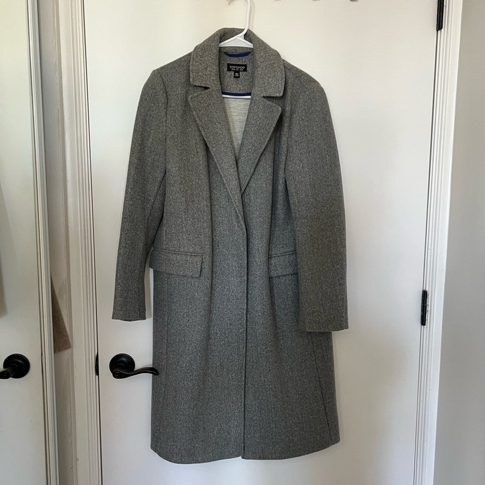 Topshop Grey Coat - 6